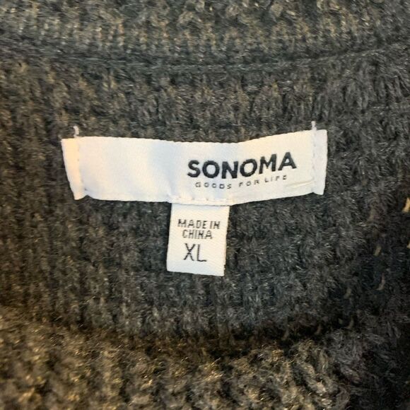 Sonoma Charcoal Color Cowl Tunic - Picture 4 of 9